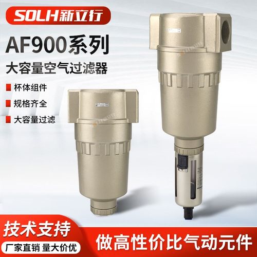 SMC型空气过滤器AF900-20/AF910-20/AF911-20大口径大容量大流量