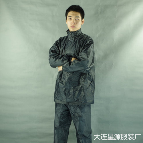 实用雨衣套装防雨防水劳保工作分体工作服骑行户外雨披透气耐用