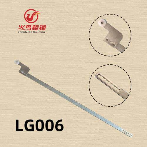 电柜箱天地锁杆 LG006锁杆 扁内齿锁杆