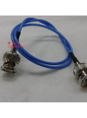 BNC公对公射频高频信号线RG316蓝色高频线BNC-JJ连接线Q9公对公线