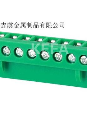 科发电子 工厂直销 HT508K-5.08间距 绿色 插拔式 接线端子