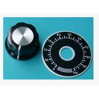 电位器数字刻度盘+A03旋钮 适用WTH118 WX110 WX112 RV24YN RV30Y