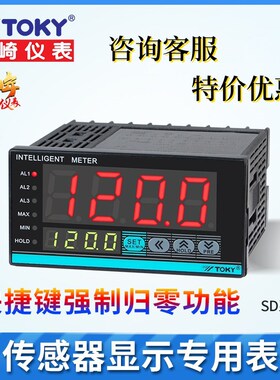 TOKY东崎仪表SD4-A10 SD4-A10-T SD4-RC10B 传感器专用表