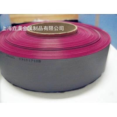 0.635间距压1.27FC扁平红边灰排线10P-80P整卷 30AWG 2678 SCSI