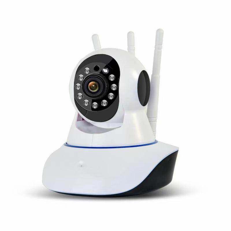 高清360家用无线wifi支持手机远程监控语音对讲插卡摄像机
