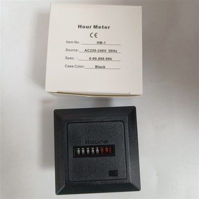 HM-1工业计时器 机械累时器220V 50Hz HOUR METER
