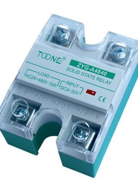 卓一 ZYG-A4840固态继电器 交流控交流固态继电器 40A