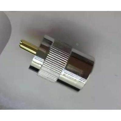 UHF-J-3射频同轴连接器M公头焊接SL16公头2件套高频RF信号接头