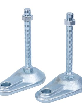 重载固定脚杯带耳铸铁地脚WAD75-D84-M16/M20-L75/LQ100/L125/L15