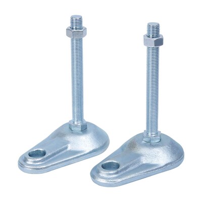 重载固定脚杯带耳铸铁地脚WAD75-D84-M16/M20-L75/LQ100/L125/L15