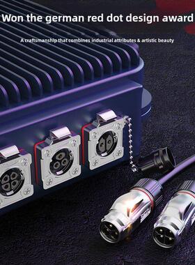 灵科Bd20工业航空插头3芯4芯5芯9芯12芯14芯电源信号防水连接器