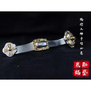 锡器福德正神手持如意佛堂家用供神锡如意佛具用品五供 不 包邮