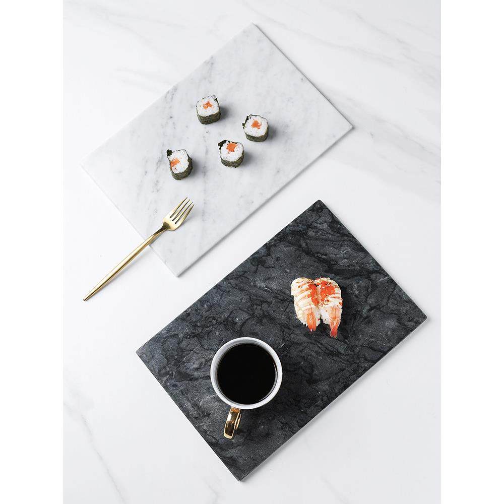 北欧ins风天然大理石托盘面包砧板芝士寿司切板 收纳盘置物盘垫盘,餐饮具,盘,淘宝优惠券,粉丝福利购,淘宝优惠卷