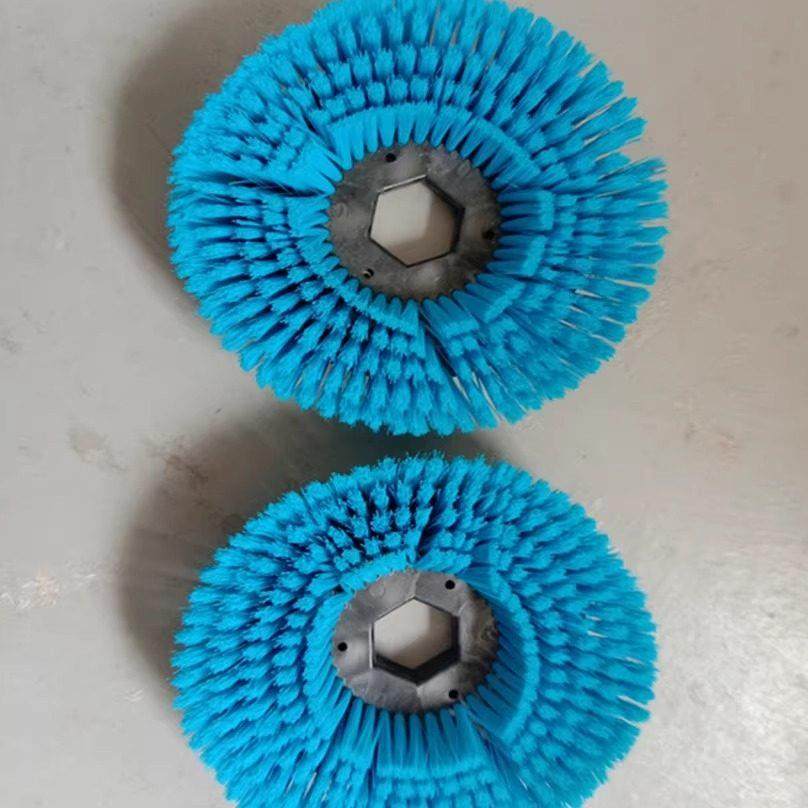 扫拖一体洗地机手推式迷你无线拖地地机商用办公室用餐厅刷盘胶条