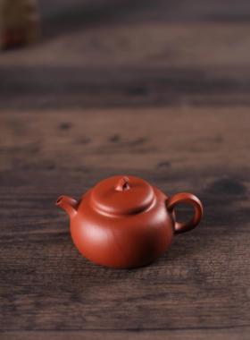 砂盘备注零添加小煤窑纯手工紫泥壶准尼茄子瓜120Cc小容量茶壶