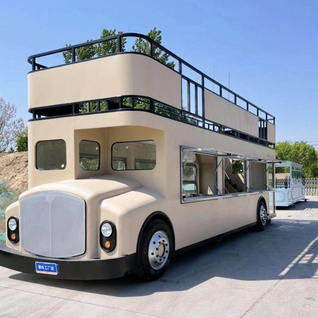 双层大巴四轮房车餐车小吃流动多功能移动服装电动定制美甲摆摊,商业/办公家具,餐车/摆摊车/小吃车,淘宝优惠券,粉丝福利购,淘宝优惠卷