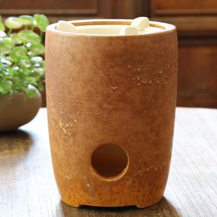 家用纯手工大号炭炉煮茶器潮汕高脚碳炉风炉仔明火酒精炉户外复古