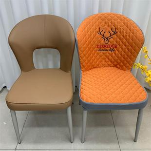 镂空弧形椅子套罩全包防滑高端椅套罩北欧餐椅套四季 新款 通用坐垫