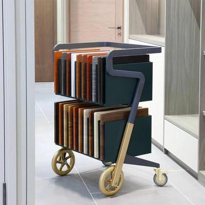 移动铁艺推车静音样板房软装木板色板服务车木里外家具定制餐车