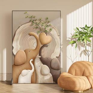 现代简约象依相伴铝合金屏风隔断客厅卧室玄关入门遮挡可移动座屏