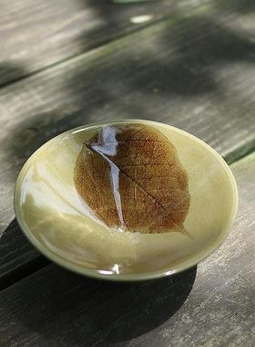 正宗建州窑建阳建盏真菩提木叶天目盏功夫手工纯主人茶杯陶瓷茶具