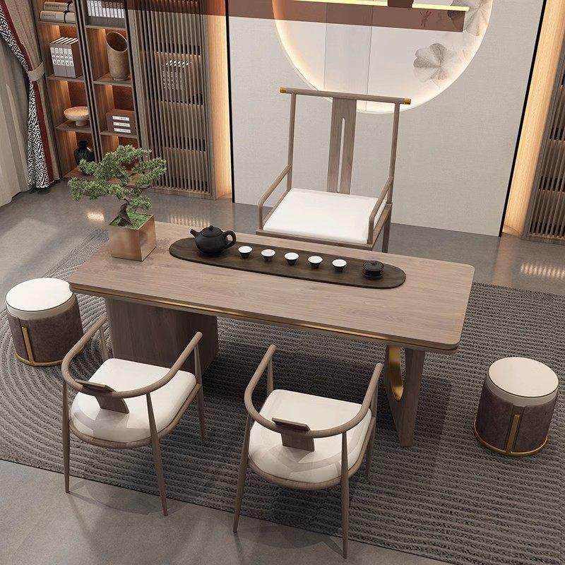 新中式茶桌椅组合简约轻奢现代功夫喝茶泡茶台办公茶几禅意泡茶桌,住宅家具,茶几,淘宝优惠券,粉丝福利购,淘宝优惠卷