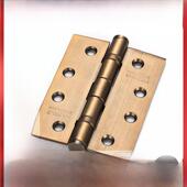 德国海福乐HAFELE 房门静音不锈钢加厚北欧黄古铜4寸木门平合页