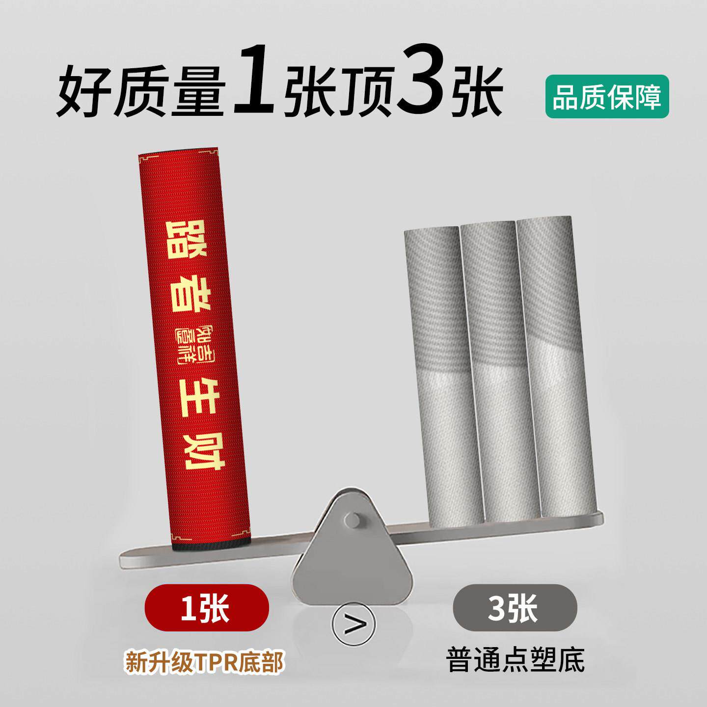 商地毯好运从开启此高办公室QRTZSC26门口蹭灰耐脏地垫端可定制图图片