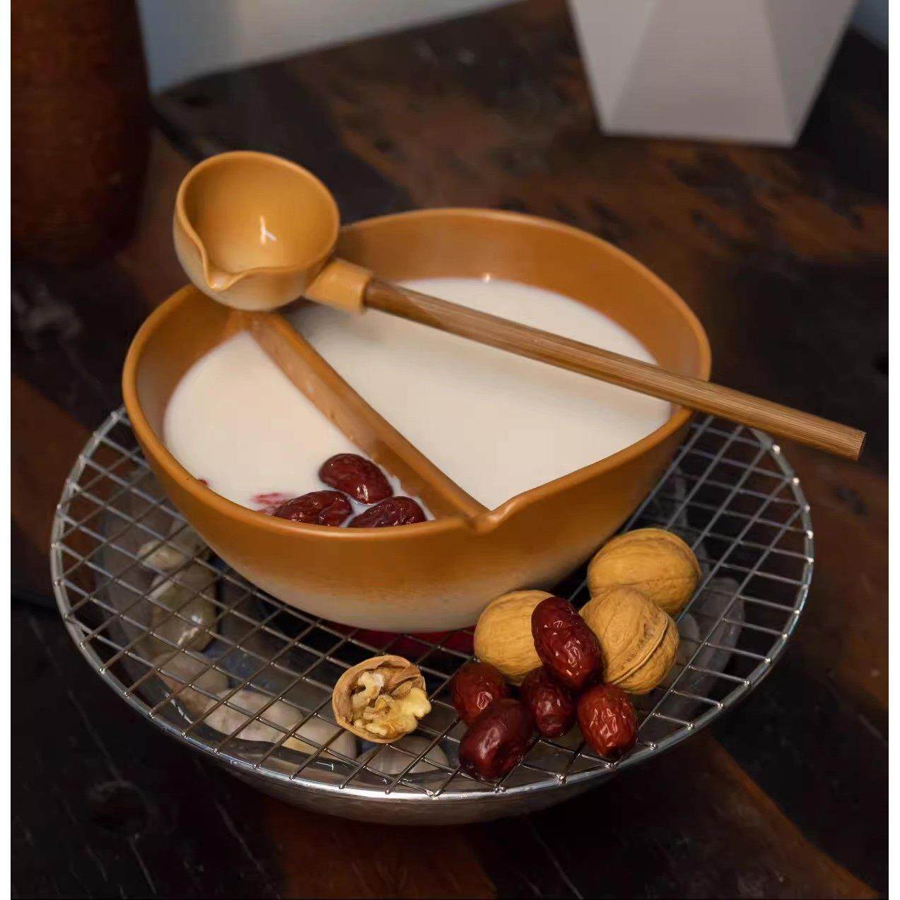 陶瓷煮茶器古法合璧煮茶碗围炉煮茶电陶炉复古罐罐茶陶壶套装组