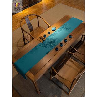 爱奇葩 苍松图桌旗中式禅意茶桌垫布茶席垫茶盘桌布防水茶布茶旗