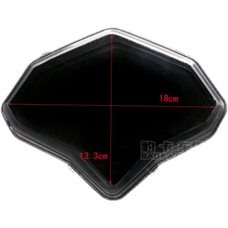 踏板车码表上盖 明月透明仪表壳电动车仪表罩咪表摩托外壳配件