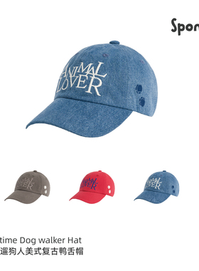 质感刺绣棒球帽 *Animal Lover