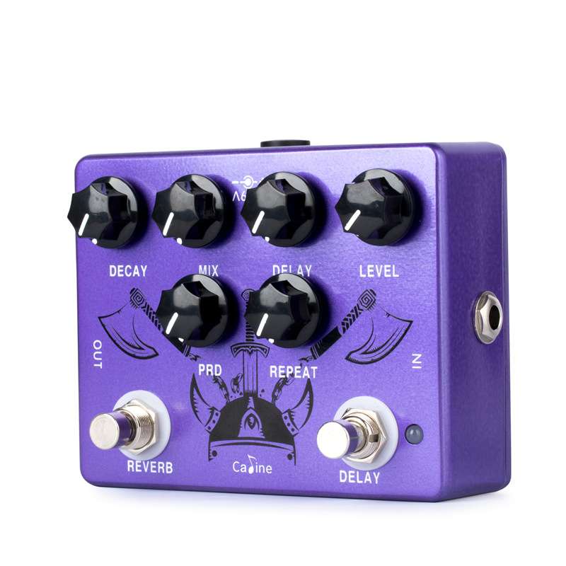 {活动价}卡铃Caline CP-80 Ragnarok混响延迟吉他效果踏板