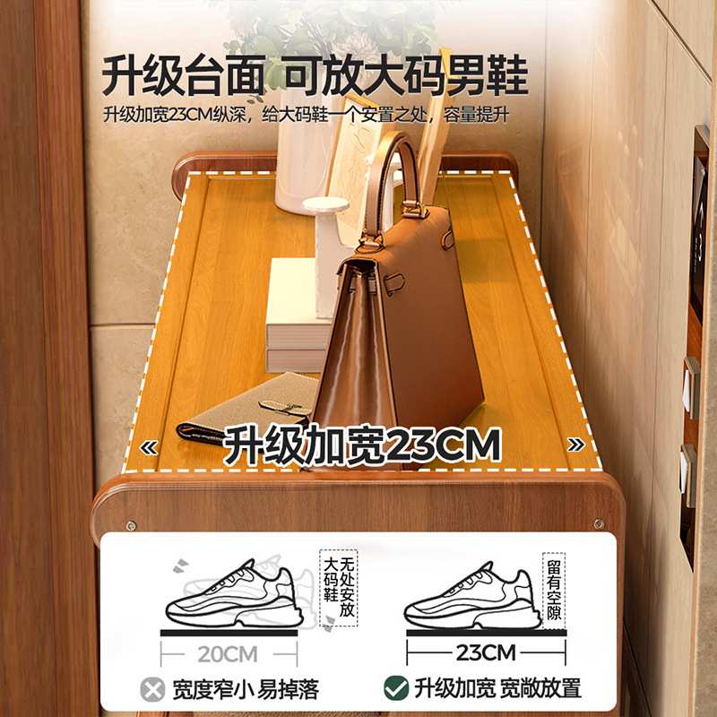 多层鞋架子家用门口室外简易室内小窄鞋柜防尘出租房置物架收纳架