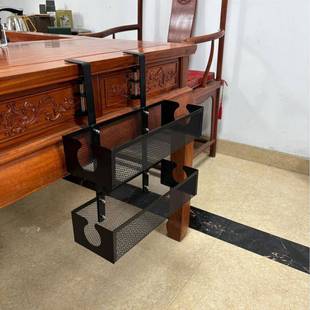 (活动价)桌下网篮理线槽免打孔双层理电线架桌底线收跨纳境插线