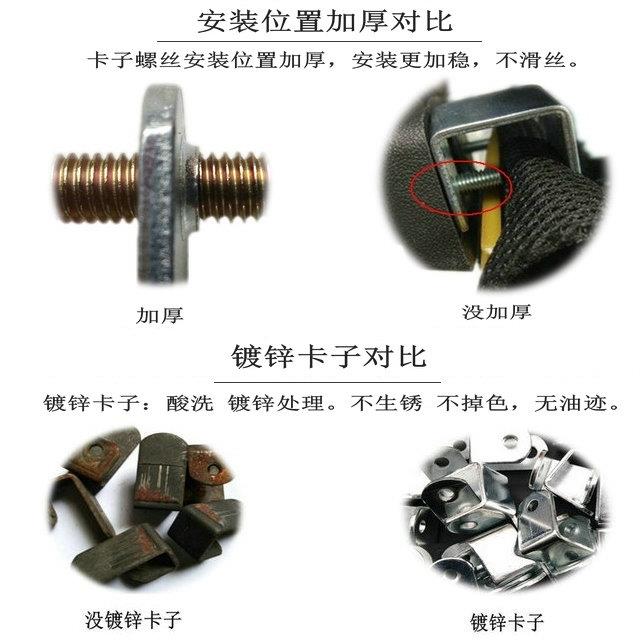 (活动价)简易加装办可公电脑椅靠头枕配件免孔头高矮打调节锦标