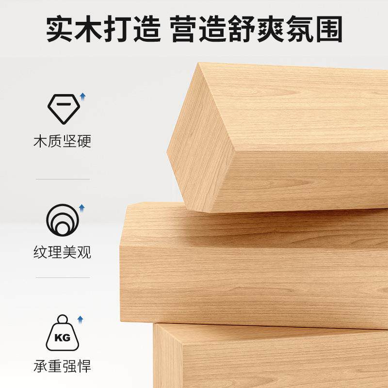 (活动价)木书架置物架落地客书厅电视柜旁多层展示实架靠学生家