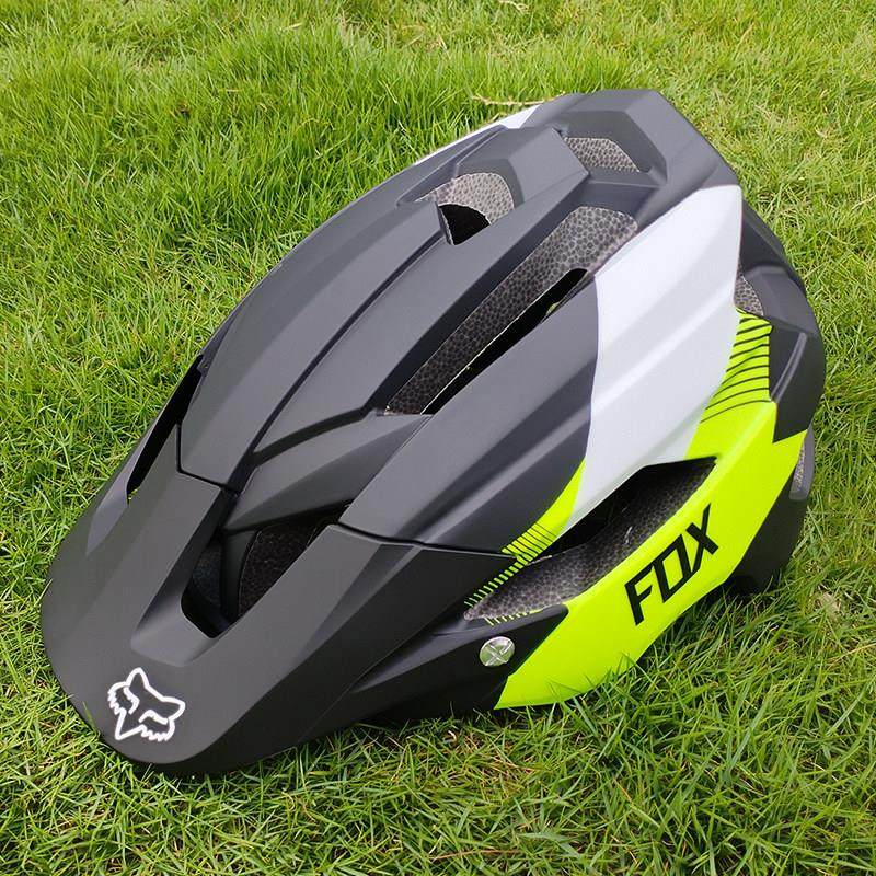 FOX新款安全帽骑行装备登山自行车半盔速降越野盔安全帽青少年男