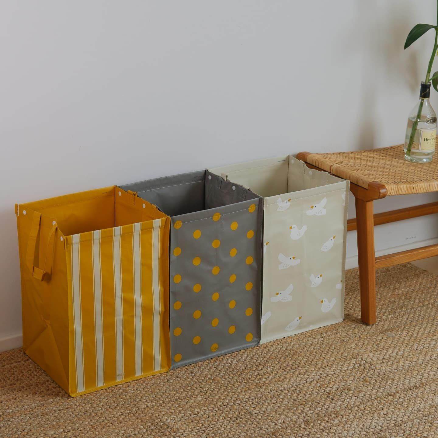 大容量居家环保收纳袋分类整理日式出口高品质编织防水抗污脏衣篓,收纳整理,购物袋/环保袋/帆布袋,淘宝优惠券,粉丝福利购,淘宝优惠卷