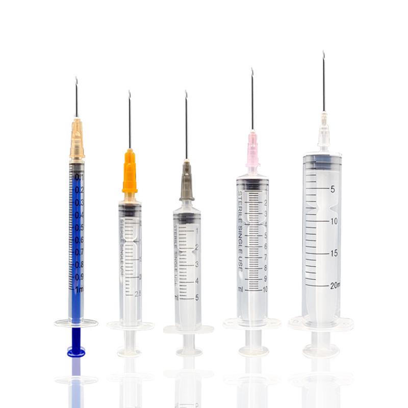 一次性使用直口针筒1/2/2.5/8/10/20ml毫升针管 注射器冲洗器喂食