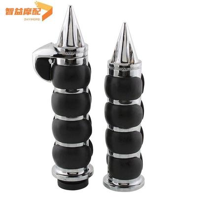 摩托车改装哈雷巡航车太子金属把手手把套带省力巡航按扭22/25