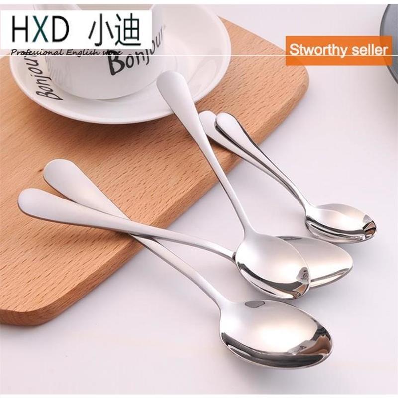 Stainless steel spoons eat tea spoons coffee spoons dessert