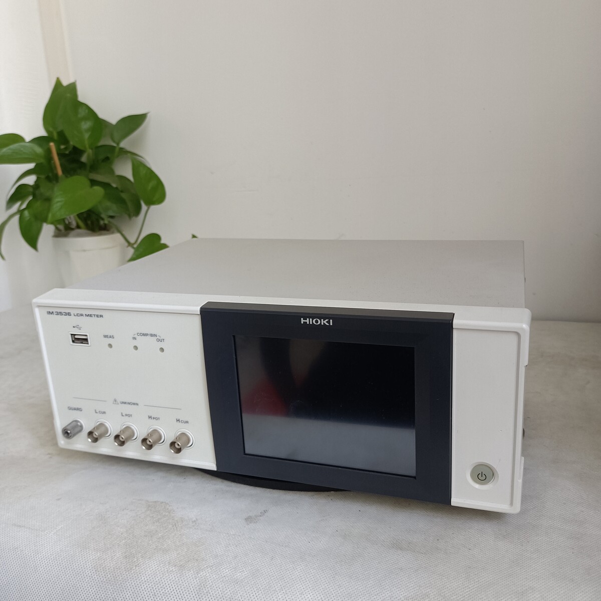 出售HIOKI日置 IM3536 im3533数字电桥4Hz~8MHz LCR测试仪DC回收
