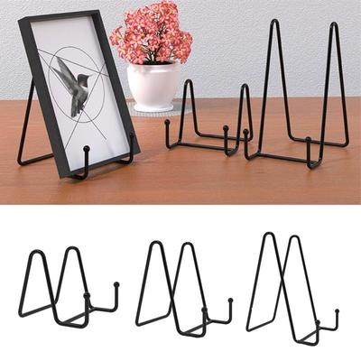 Plate Display Stand Picture Easel Metal Plate Stands Holder.