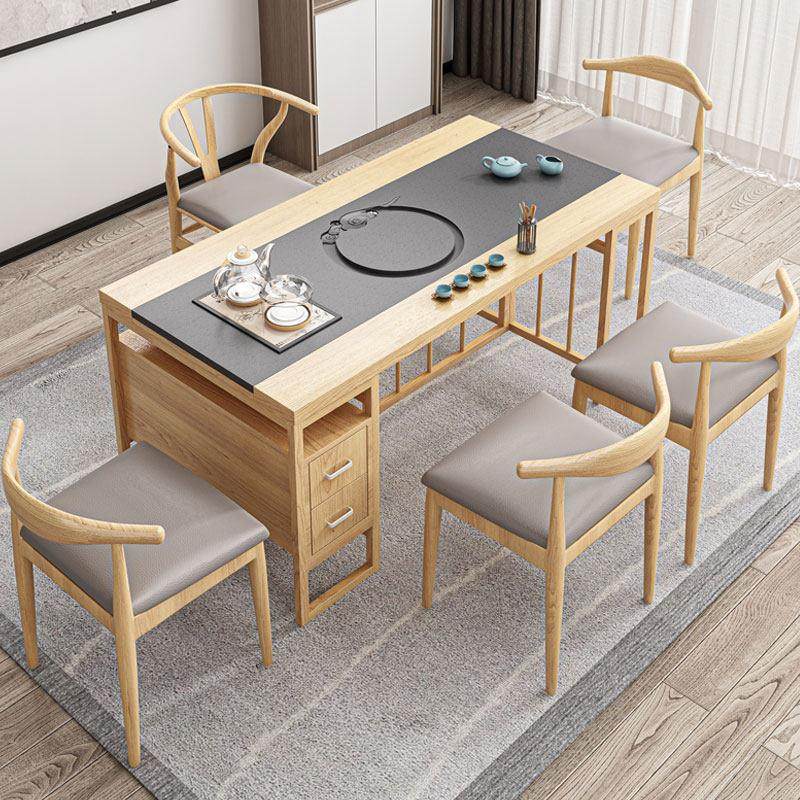 新中式茶桌茶台烧水壶一体办公室茶桌椅组合现代简约家用泡茶桌,住宅家具,茶几,淘宝优惠券,粉丝福利购,淘宝优惠卷