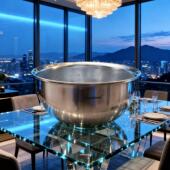 出口德国304不锈钢沥水篮套装 洗菜盆料理盆淘米盆漏盆洗水果盆