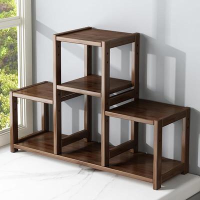 窗台花架置物架室内新款飘窗多肉专用架办公室桌面装饰小摆件架子