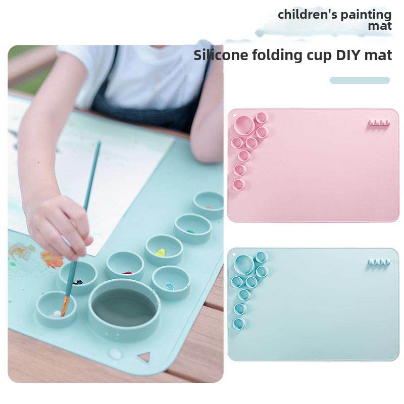 有机硅绘画垫绘画桌垫艺术油画粉彩绘画粘土手工垫幼儿DIY涂鸦绘,文具电教/文化用品/商务用品,调色板,淘宝优惠券,粉丝福利购,淘宝优惠卷