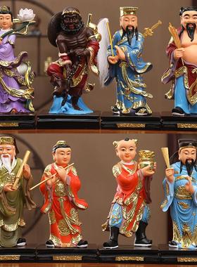 家用供奉佛像八仙过海神像吕洞宾张果老何仙姑神像客厅招财摆件