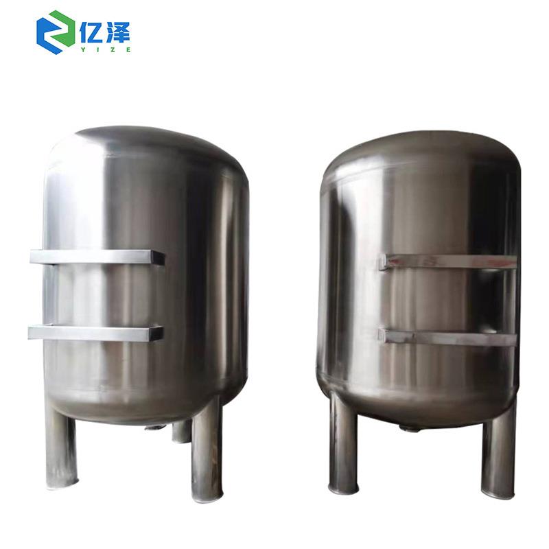 工厂304不锈钢过滤罐预处理设备 石英砂活性炭锰砂树脂机械过滤器
